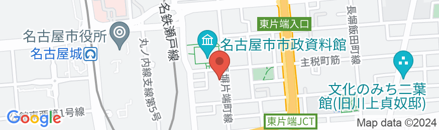 愛知県女性総合センターウィルあいちの地図