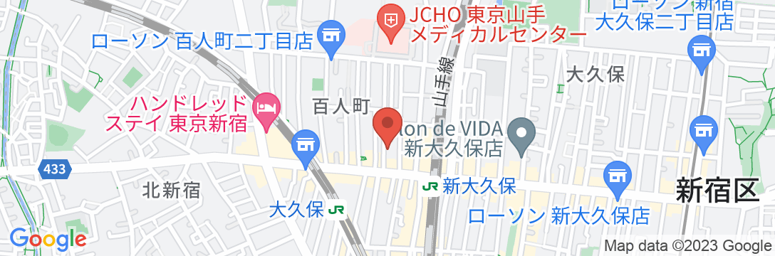 HaruHotel(ハルホテル)の地図