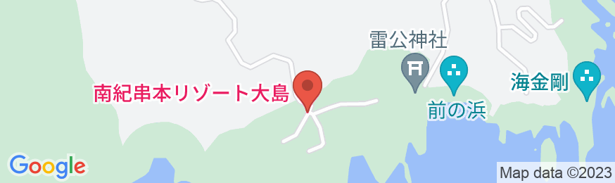 リゾート大島の地図