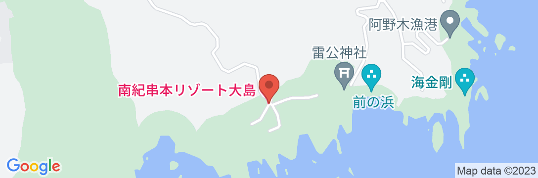 リゾート大島の地図