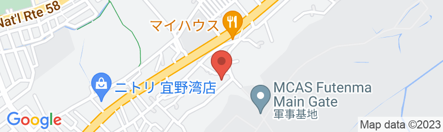 貸別荘BASE-SIDE-INNの地図