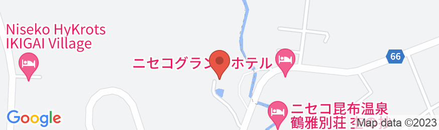 ニセコ昆布温泉 鯉川温泉旅館の地図