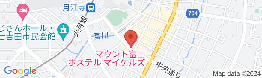 Mt.Fuji Hostel Michael’sの地図