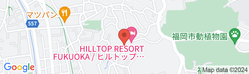 ヒルトップリゾート 福岡の地図