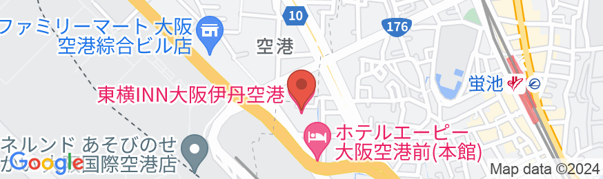 東横INN大阪伊丹空港の地図