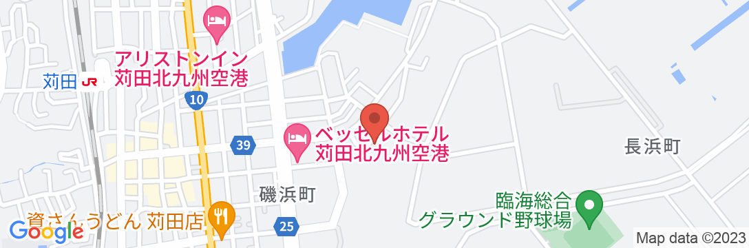 梶本旅館の地図