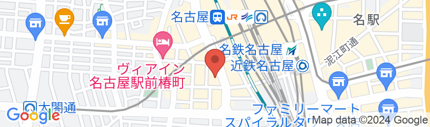 エコホテル名古屋の地図