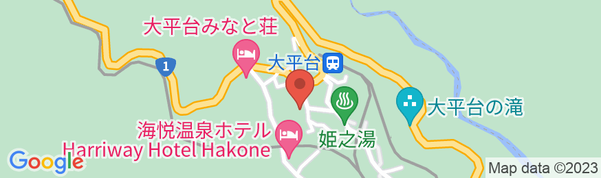 弥千代旅館の地図