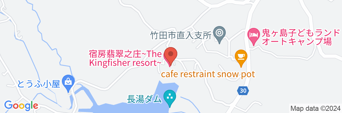 宿房 翡翠之庄 The Kingfisher resortの地図