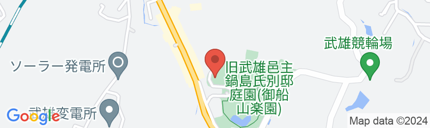 武雄温泉 御船山楽園ホテルの地図