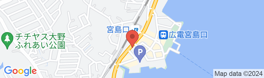 Simple Stay 宮島(シンプルステイ 宮島)の地図