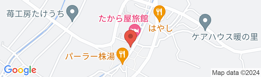 吉岡温泉 北川旅館の地図