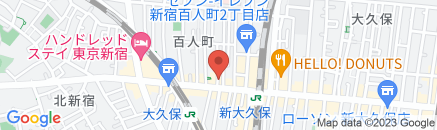東京プラザホテルの地図