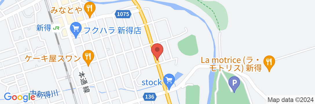 宿屋cafeARUKUの地図