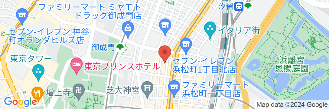 相鉄フレッサイン 浜松町大門の地図