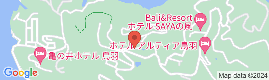 安楽島温泉 湯元 海女乃島の地図