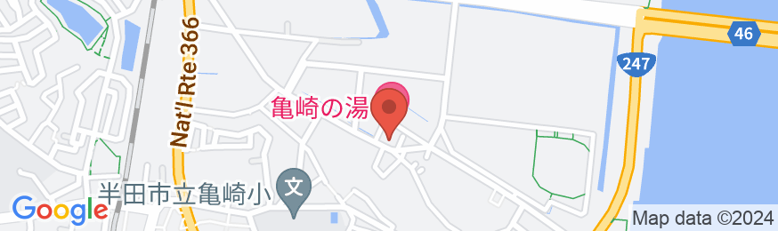 ファーストホテル半田亀崎店の地図