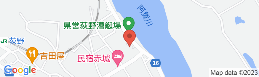 民宿東荘の地図