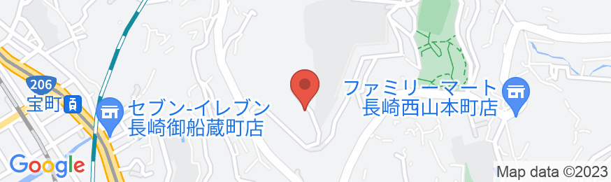 にっしょうかん新館梅松鶴の地図