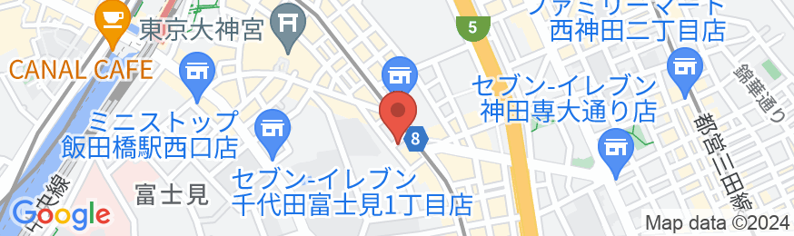 アパホテル〈東京九段下〉の地図
