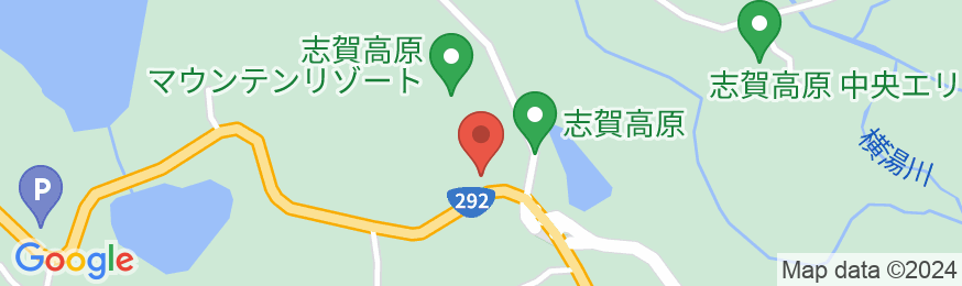 丸池温泉 志賀ハイランドホテルANNEXの地図