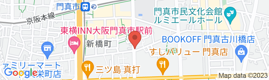 ビジネス旅館 錦荘の地図