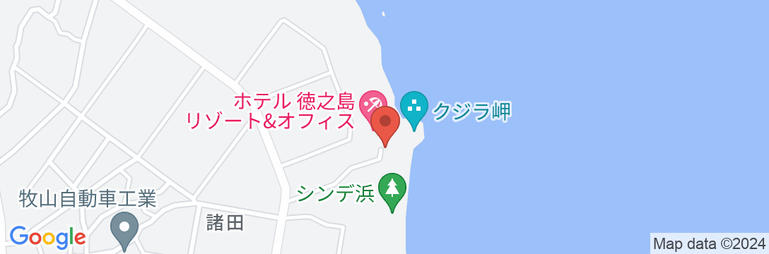 徳之島リゾートホテル&オフィス <徳之島>の地図