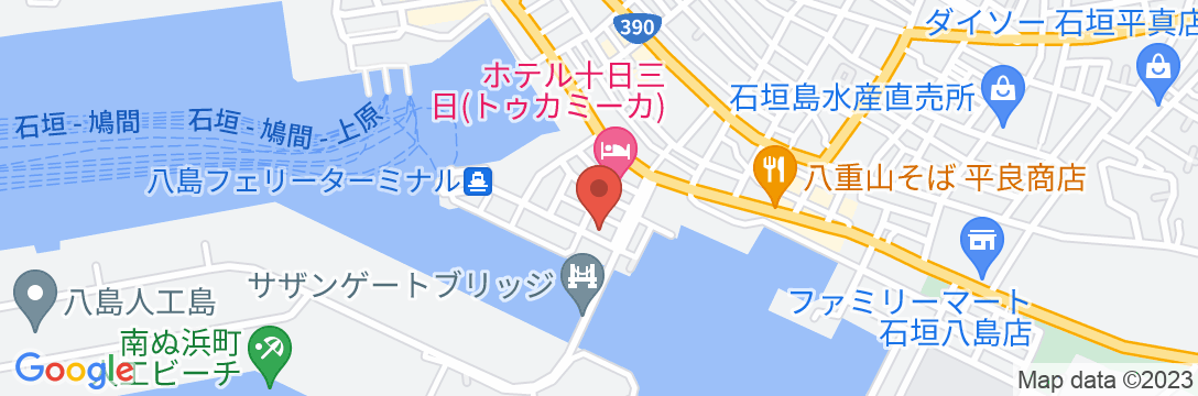 先島 ビジネスホテル <石垣島>の地図