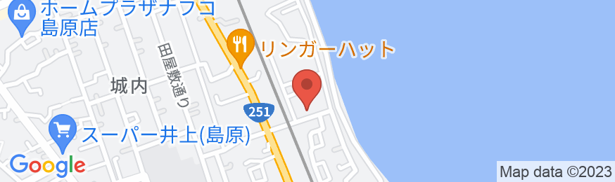 民宿 花月 <長崎県>の地図