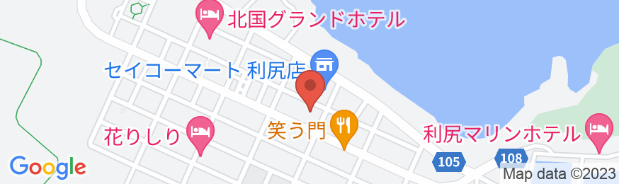 ホテルあや瀬<利尻島>の地図