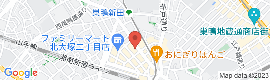 スーパーホテル 東京・大塚の地図