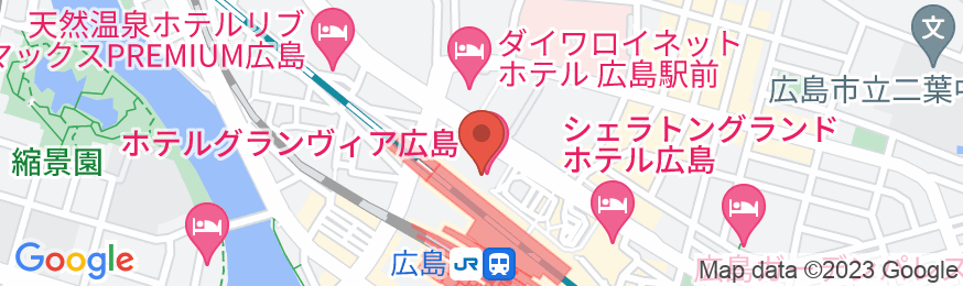 ホテルグランヴィア広島の地図