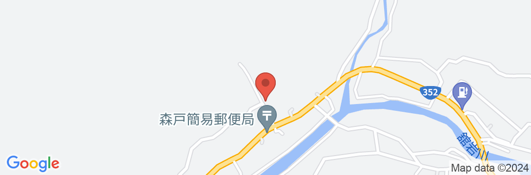 軽井沢・民宿の地図