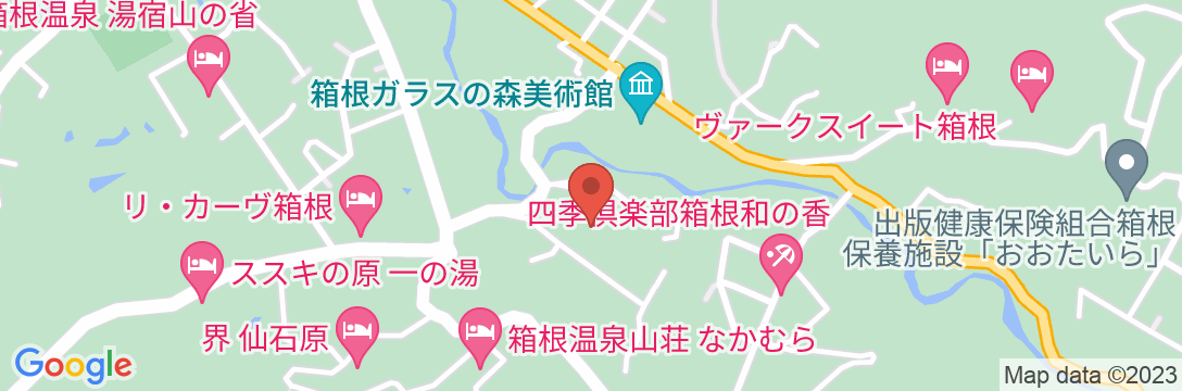 フォレスト箱根の地図