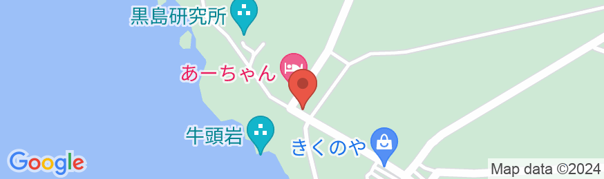 民宿なかた荘 <黒島>の地図