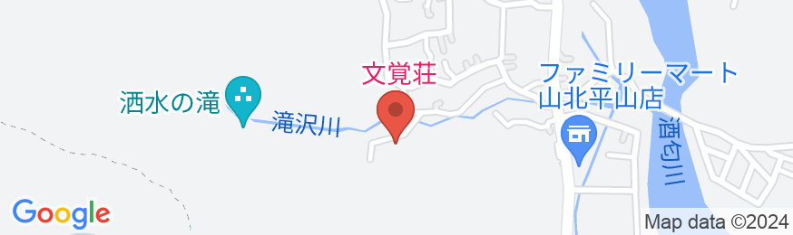 文覚荘の地図