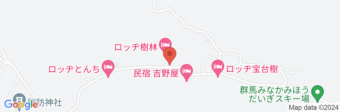 並木山荘の地図
