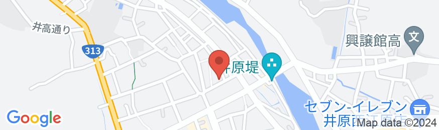 ビジネスホテル歴城荘の地図