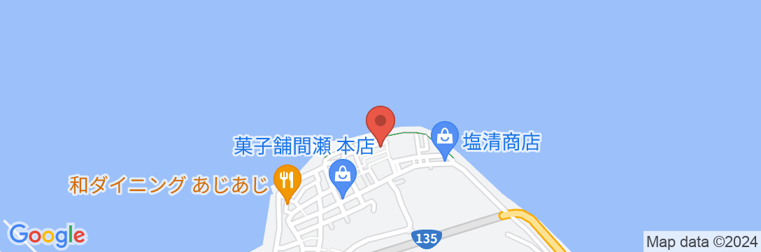 民宿 作五郎丸の地図