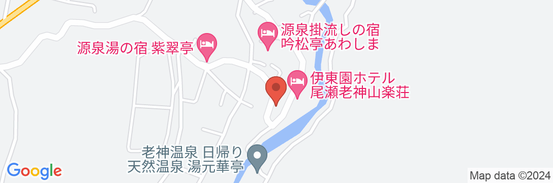 上田屋旅館の地図