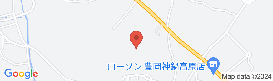 神鍋高原 高原亭の地図