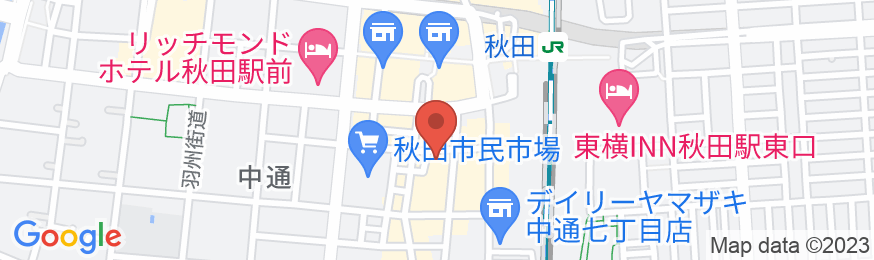 竹馬荘の地図
