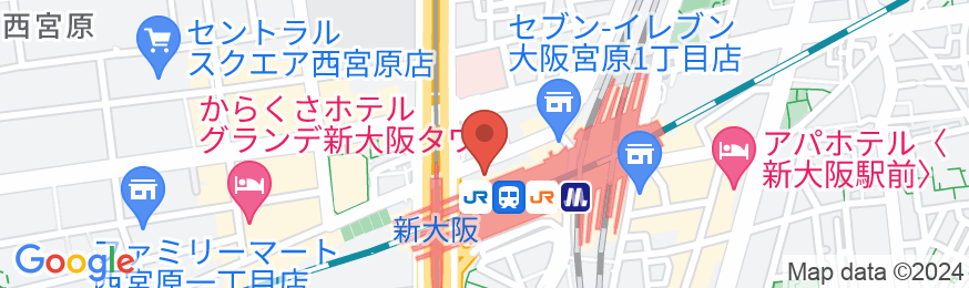 レム新大阪の地図