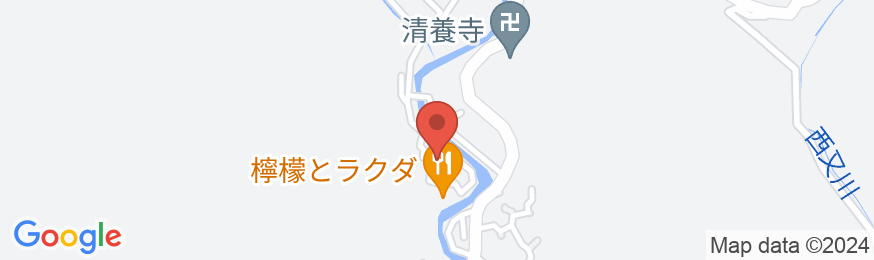 ファミリー民宿朝比奈の地図