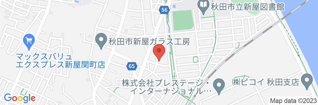 工藤旅館の地図