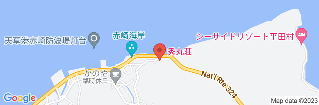 民宿 秀丸荘の地図