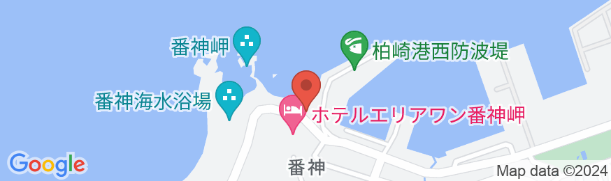 みなと茶屋(マリンハウスみなと)の地図