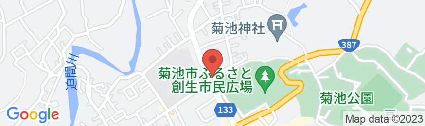菊池温泉 栄屋旅館の地図
