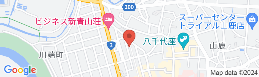 Tabist 山鹿温泉 湯宿 湶の地図