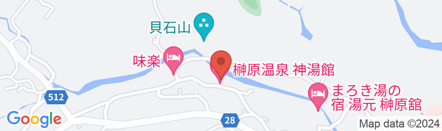 神湯館 <三重県>の地図